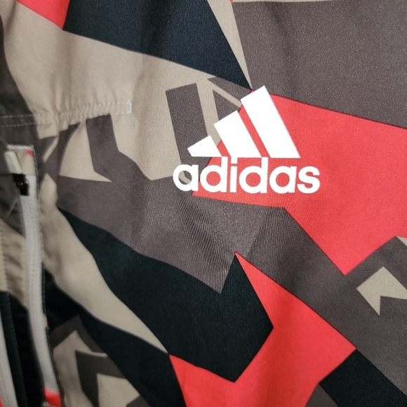 Unisex Adidas Own the Run Running Jacket/Windbreaker.  SIZE XL with Reflectives - Picture 3 of 6